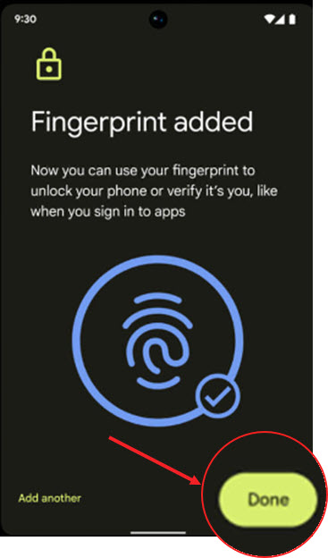 Fingerprint unlock on Google Pixel added