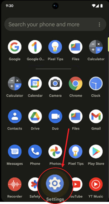 Pixel Settings Icon