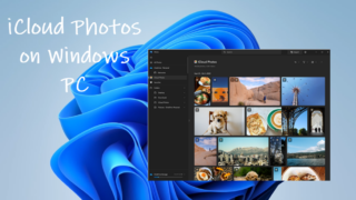 iCloud Photos on a Windows PC
