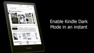 Dark Mode in Kindle