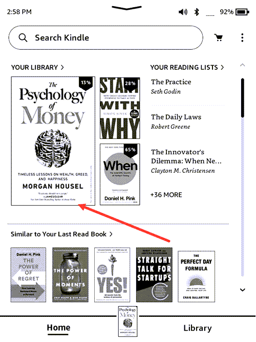 Select an eBook