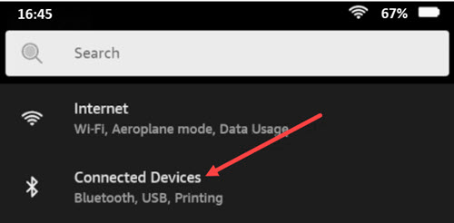 Kindle Fire Connected Devices